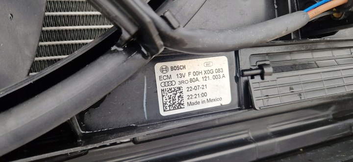 фото №12, Pas переднє радіатор балка audi q5 рестайлінг 80a 2.0 tdi комплектний