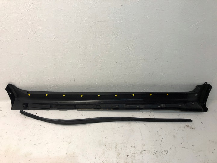 фото №4, Volvo xc90 поріг планка порогова накладка ліва 02-