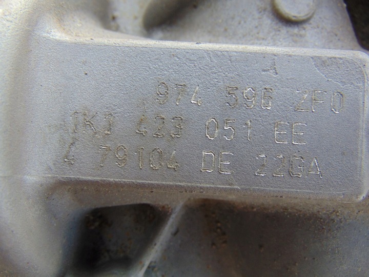 фото №10, Рейка рульового управління трансмісія кермова vw golf vi 1k1423051ee 1k1909144j європа