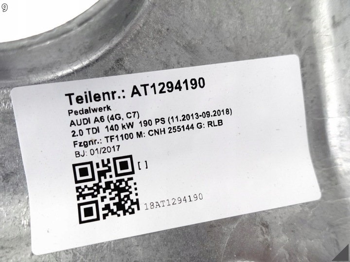 фото №10, Audi a6 s6 4g1 a7 s7 4g8 a8 s8 4h1 a4 8k0 рестайлинг педали автомат тормоз gaz