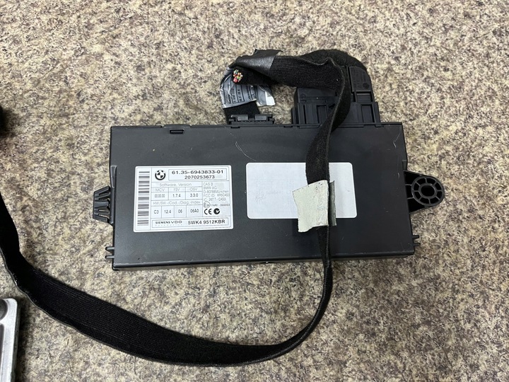 фото №6, Набір стартовий блок керування двигуна cas ключ bmw e70 x5 3.0 d m57 235 km