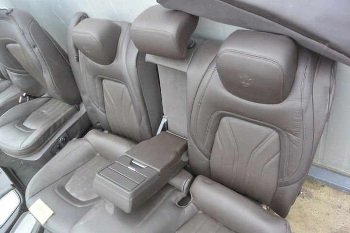 фото №10, Maserati quattroporte vi сиденья диван кожа защита колонки nappa bowers & wilkins