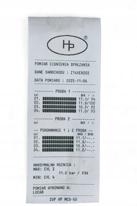фото №13, Двигун astra h meriva a vectra c 1.6 16v 116km z16xer вимірювання стиснення