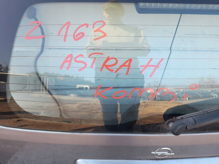 фото №8, Крышка багажника стекло зад opel astra g z163