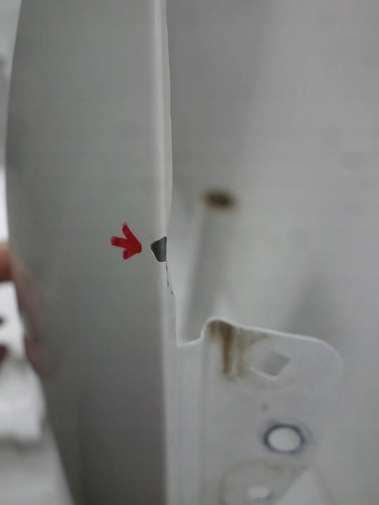 фото №8, Крило перед лівий mitsubishi outlander iii ev рестайлінг 2015-2018 колір - w13