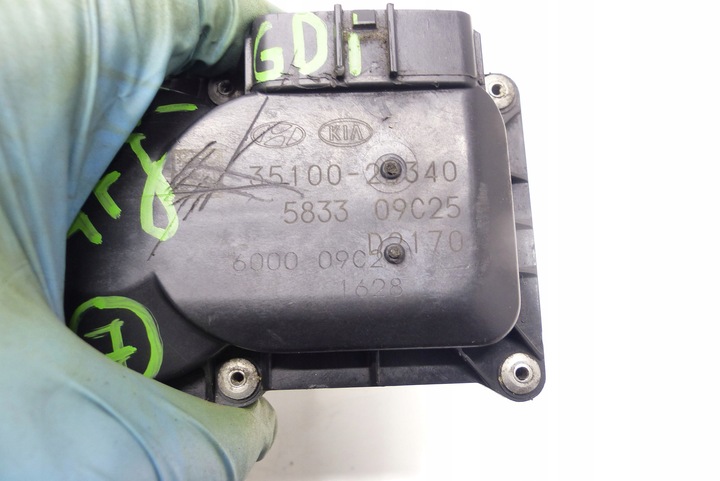 фото №6, Kia sportage iv hyundai tucson iii 1.6 t-gdi g4fj дросельна заслінка