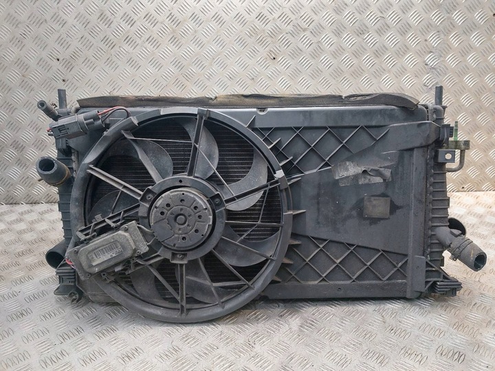 фото №1, Радиатор комплект + вентилятор ford c-max i 1.6 tdci 3m5h-9l440-ae