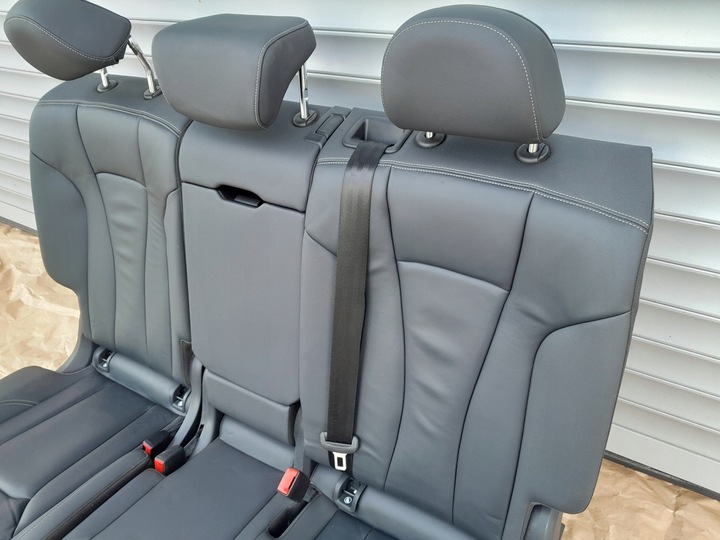 фото №8, Audi q8 4m сиденья диван подлокотник кожа управление з підігрівом usa