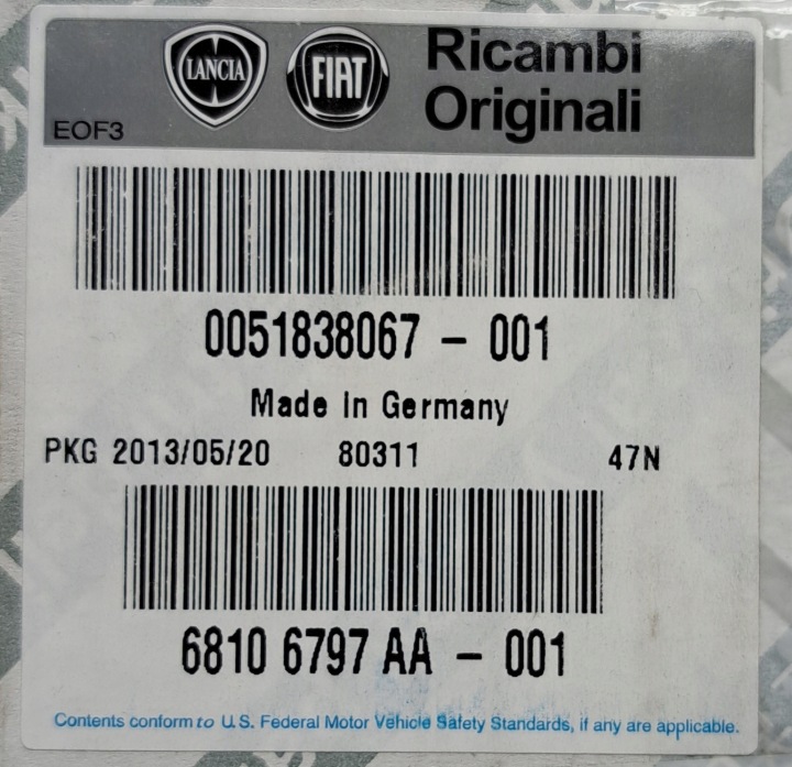 фото №5, Оригинал fiat центральный замок подушка 51838067 g punto