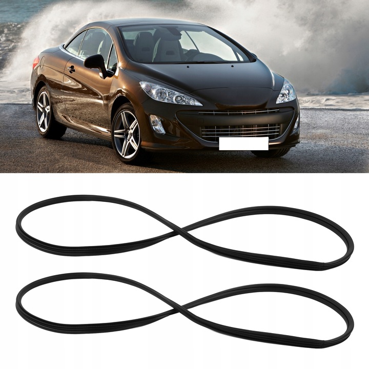 фото №10, Резиновая прокладка задней крышки автомобиля прокладка b000651380 чёрный