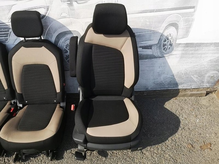 фото №8, Комплект сидений сиденья сиденье citroen c4 picasso ii