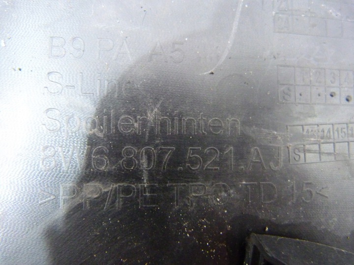 фото №8, Audi a5 ii 8w6 sline s line накладка бампера зад