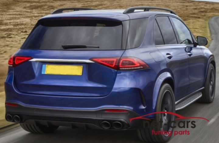 фото №11, Диффузор спойлер mercedes gle v167 suv amg 53 63 b