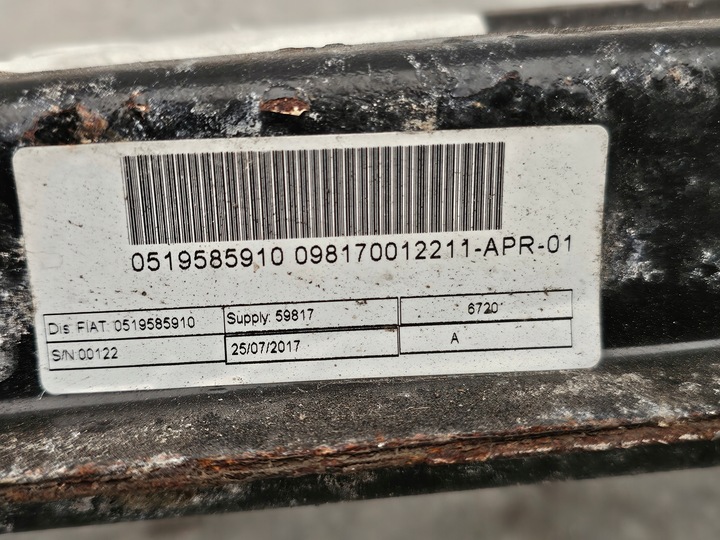 фото №13, Jeep renegade 15- балка підсилювач бампера зад 0519585910 usa