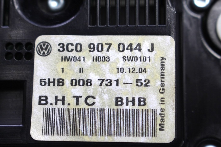 фото №8, Vw passat b6 панель кондиціонера 3c0907044j 3c0907044q 3c0907044ah 3c0907044