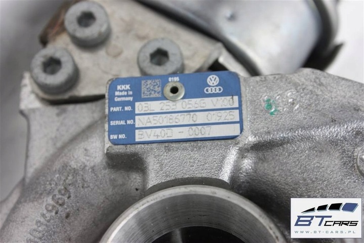 фото №8, Vw audi seat skoda турбіна турбонагнітач 03l253056g 03l253056t 03l253010g