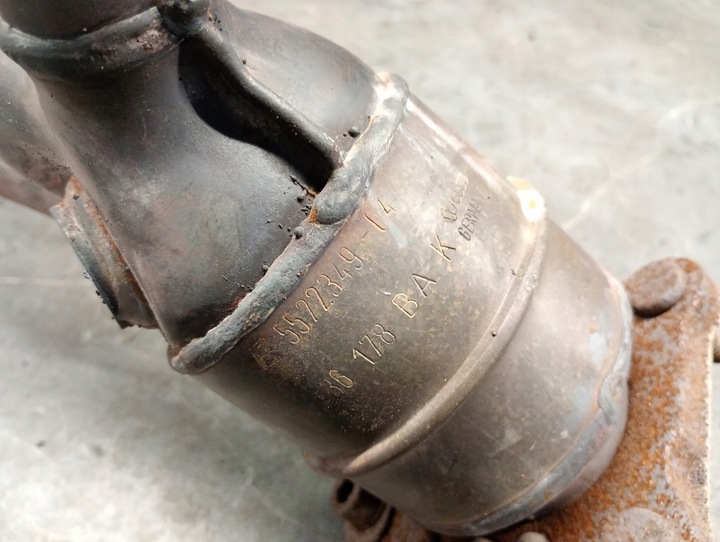 фото №10, 036178ba каталізатор колектор випускний vw golf iv 4 1,6 16v