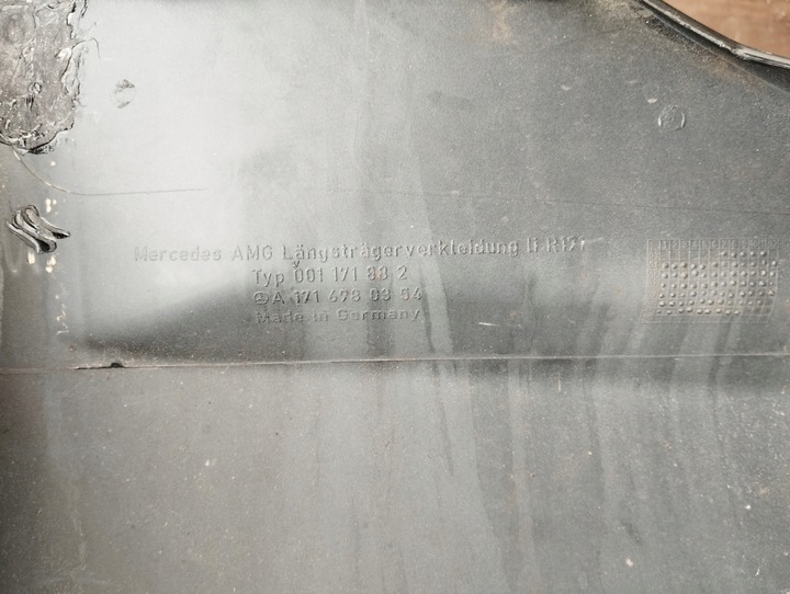 фото №9, Порог планка левая mercedes slk w171 r171 amg a1716980354