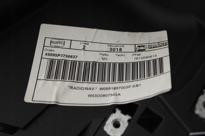 фото №14, Панель роздавальна консоль подушка пасажира seat altea європа eu 04-15