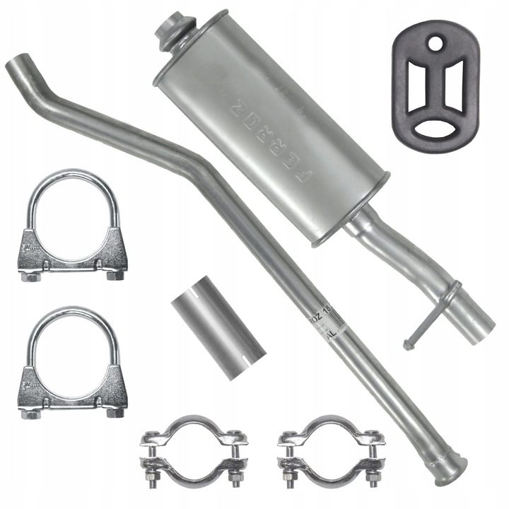 фото №1, Глушитель средний peugeot partner i 1 1.1 1.4 1.8