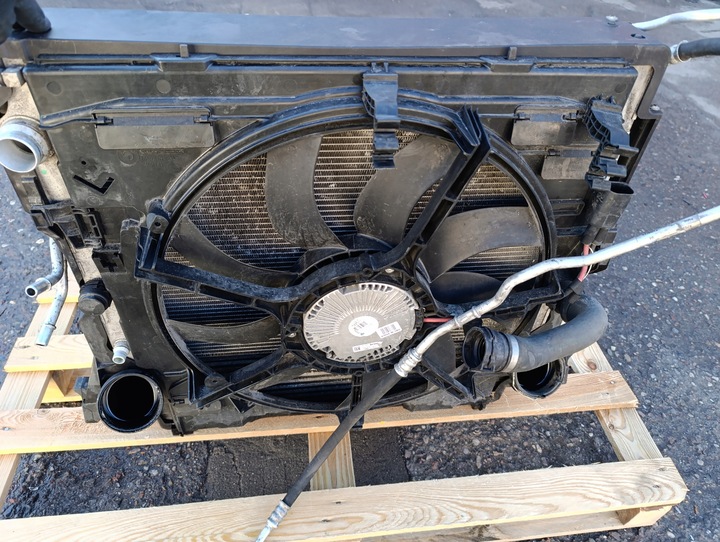 фото №10, Bmw f15 x5 pas переднее радиатор n57 3.0d автомат комплект м-пакет