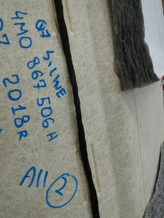 фото №10, Стеля audi q7 4m 4m0 s-line чорна 4m0867506h