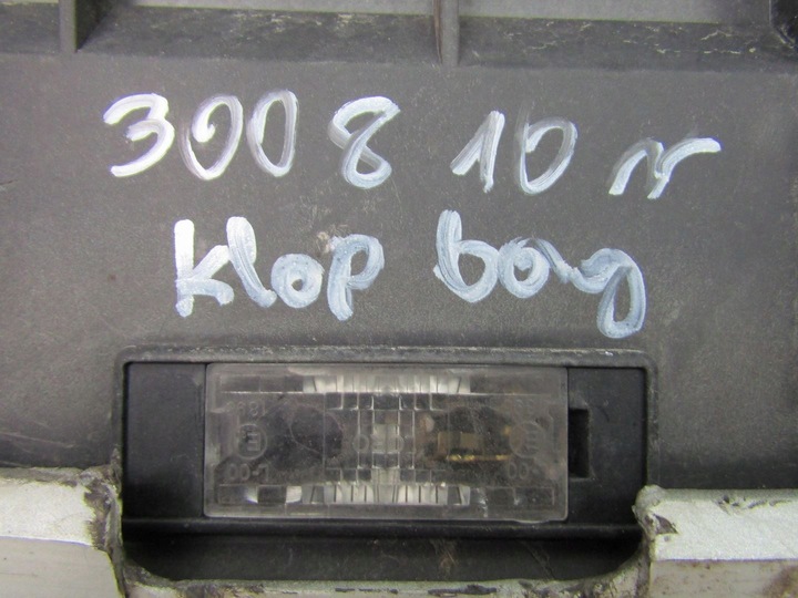 фото №10, 3008 10r накладка планка боки кришки зад задньої задній багажника kwed