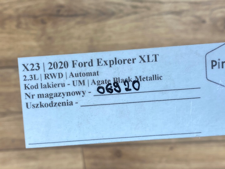 фото №7, Прокладка багажника ford explorer mk6 2020+ usa