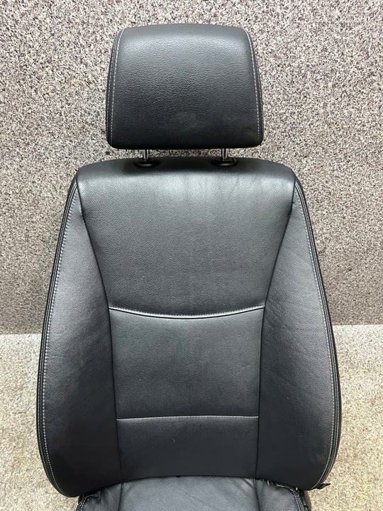 фото №9, Сиденье водителя левый перед переднее надувной кожа чёрная bmw x3 f25 хороший