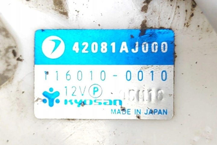 фото №7, Насос бак пального subaru outback br 42081aj000 2.0l дизель 2010