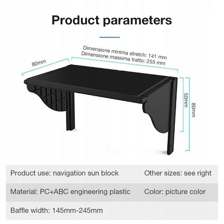 фото №8, Захист сонцезахисна do навігації автомобіль