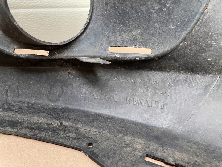 фото №13, Бампер перед dacia logan sandero ii переднє 2012-2016 62022 9493 r