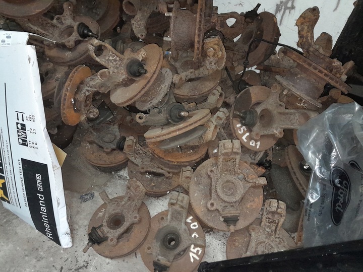 фото №1, Ступиця поворотна опора ford transit mk6 mk7 mk8 custom yc153k185