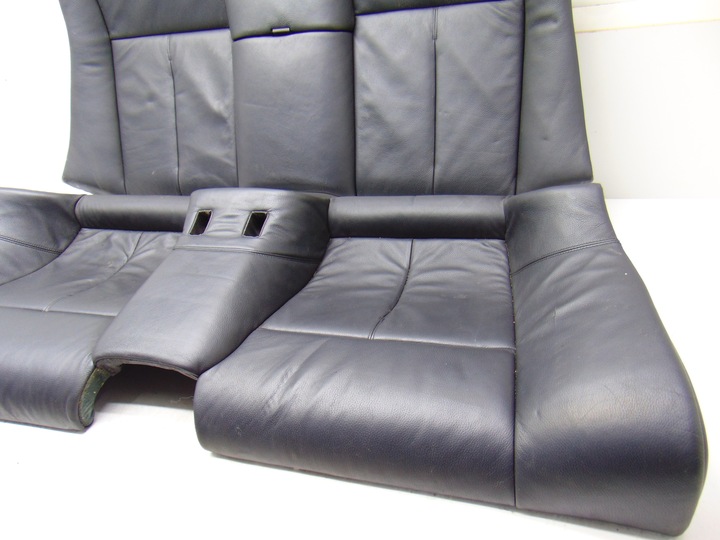 фото №13, Сидіння водія пасажира комплект зад чорна шкіра bmw e63