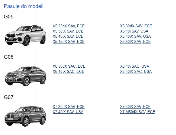 фото №9, Bmw x5 x6 x7 g05 g06 защита наконечники трубы 8074190
