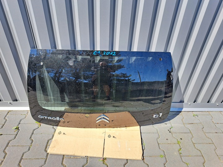 фото №1, Citroen c1 peugeot 107 скло кришки кришка багажника зад задня as3