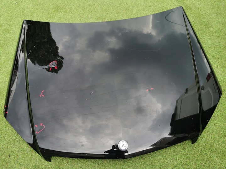 фото №1, Mercedes c клас 204 передній рестайлінг капот