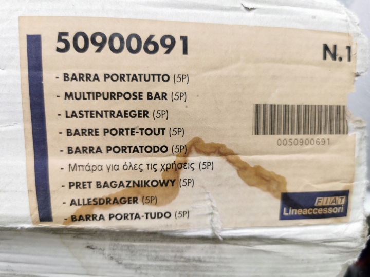 фото №10, Багажник рейлінги дахові fiat stilo 5p oem номер 50900691
