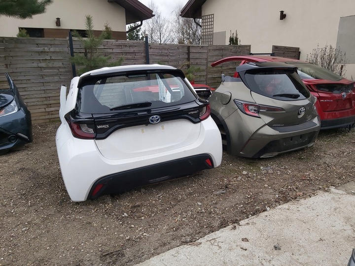 фото №10, Toyota prius iii боковина сидіння зад спинка праві