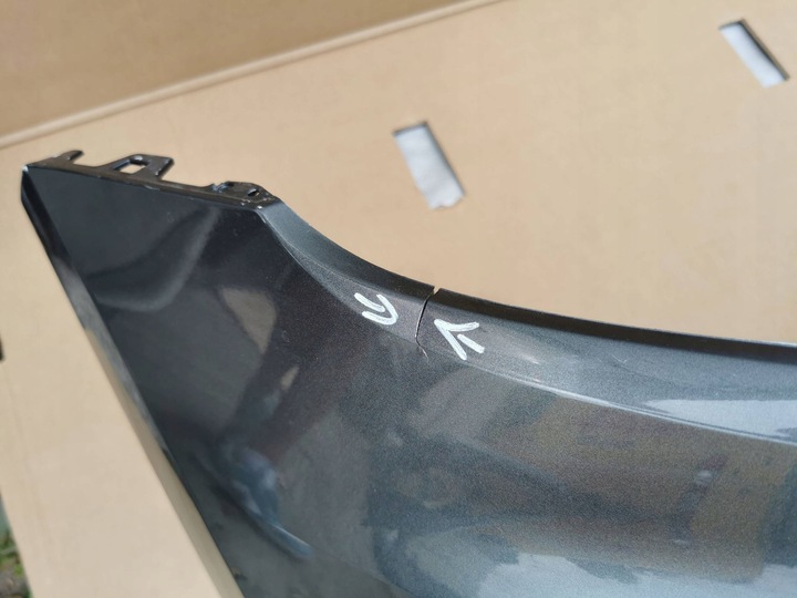 фото №6, Audi q8 4m8 18- бампер переднее перед решётка радиатора 4m8807437a