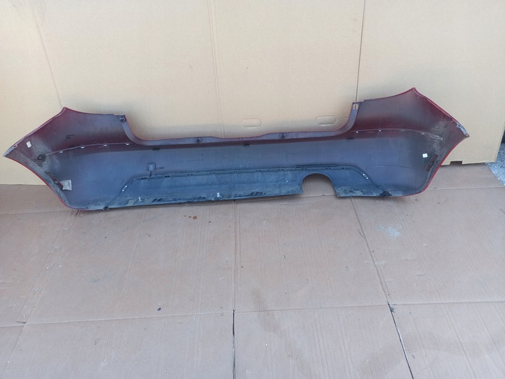 фото №12, Бампер зад mercedes a-klasa w169 рестайлінг 08-12 колір 589 червоний