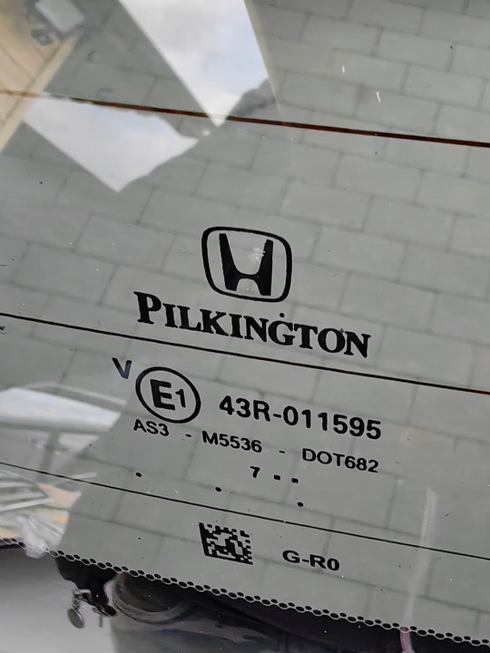 фото №2, Honda civic 2017 хэтчбек - задняя стекло