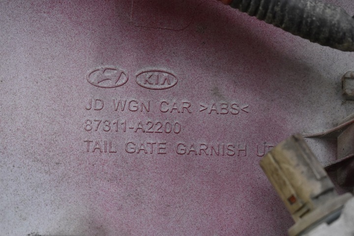 фото №12, Накладка зад задня a0 87311-a2200 kia ceed 2 ii універсал 12-15