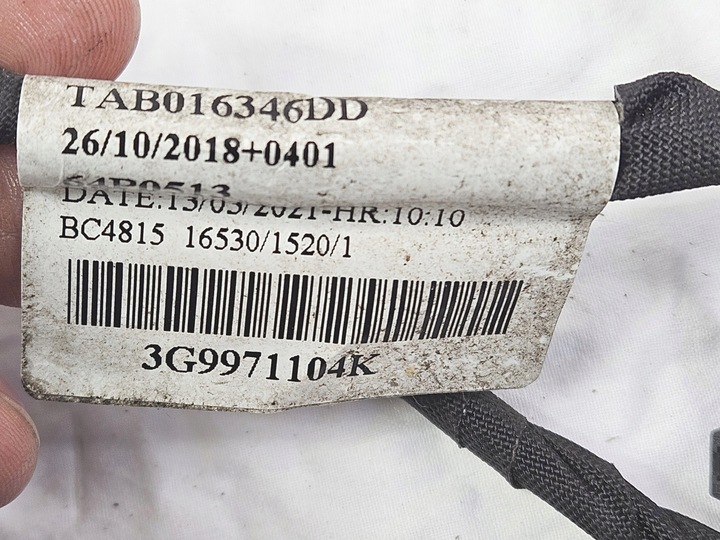 фото №10, Жгут pdc установка зад vw passat b8 3g9 3g9971104k