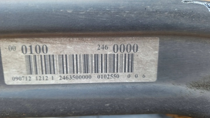 фото №8, Балка вісь підвішування зад kpl a2463500000 mercedes w176 w246