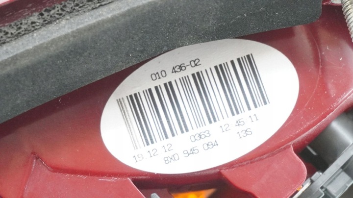 фото №7, Лампа правый зад правая audi a1 8x 8x0945094