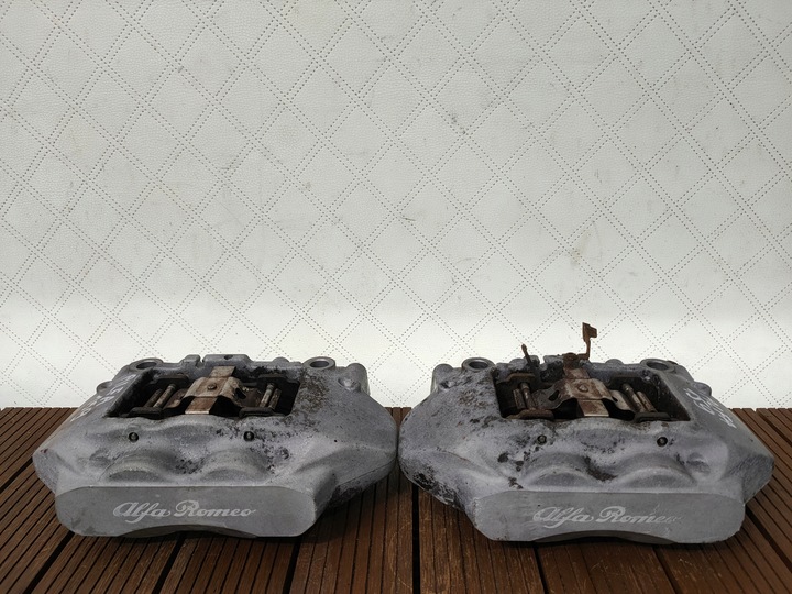 фото №1, Alfa romeo 159 05-11 2.4 jtd затискачі гальмівні передні brembo 4-tłoczki оригінальний номер