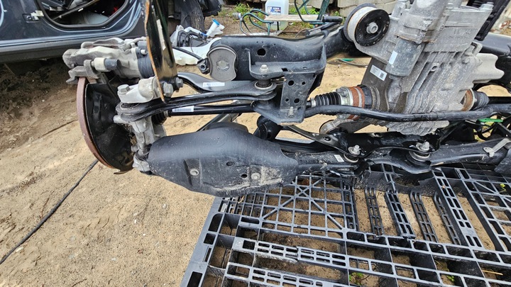 фото №10, Vw tiguan 5na tarraco q3 83a 4x4 подвешивание зад поворотный кулак рычаги p/l 23r