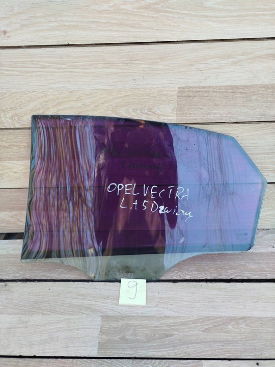 фото №1, Скло бокова двері праві зад opel vectra c 5d
