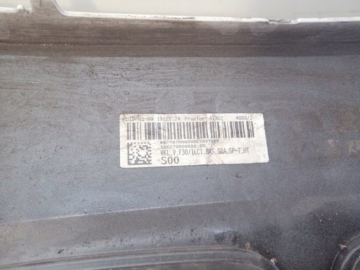 фото №13, Bmw f30 рестайлинг бампера перед